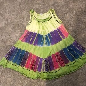 Shoreline beach coverup dress - one size fits most